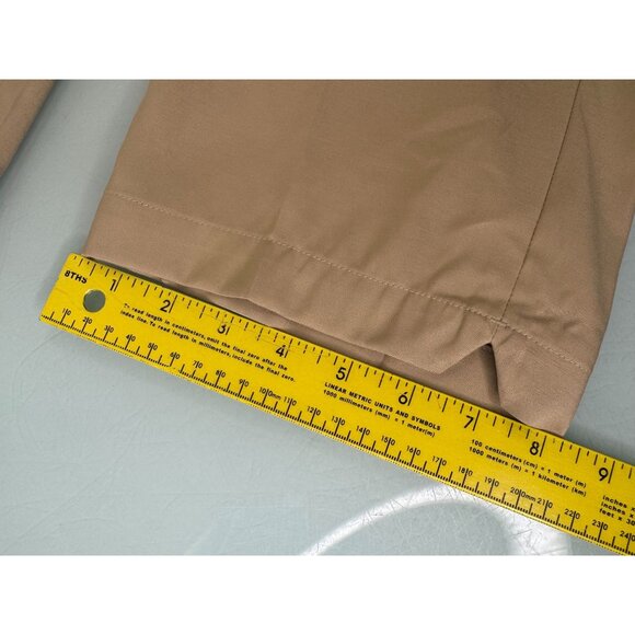 Brooks Brothers Performance Chino Golf Pants Men 40X30 Beige Lightweight Stretch - Picture 8 of 11